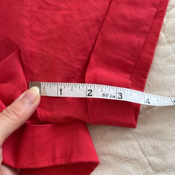 Hot Pink Theory Linen Blend Romper - Picture 8 of 8